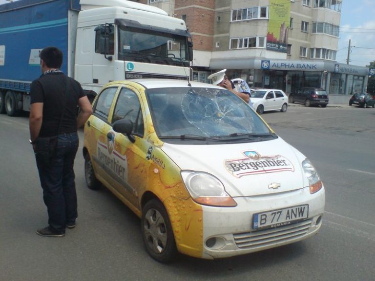 accident spark bacau