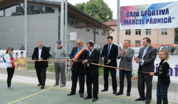 Baza Sportiva, inaugurare