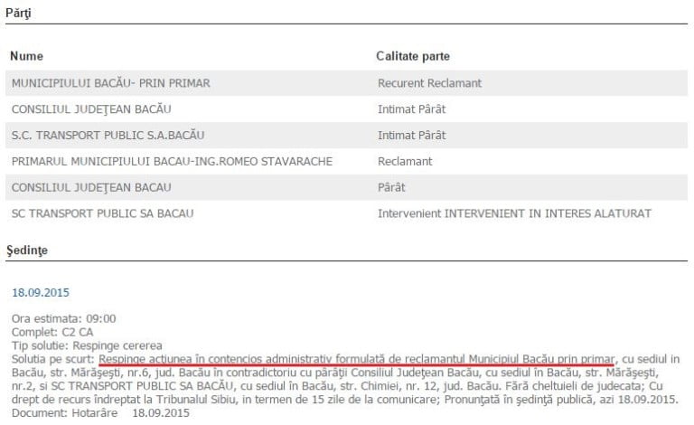 Tribunal Sibiu decizie Transport Public1
