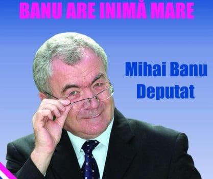 Mihai Banu afis campanie