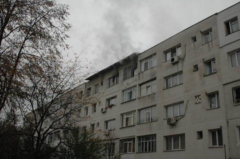 incendiu apartament 2
