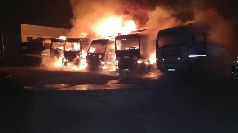 tir incendiu bacau 1
