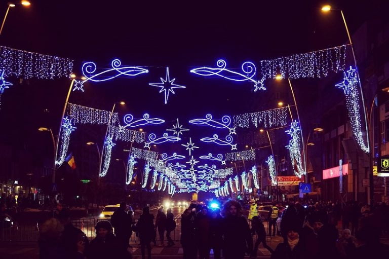 aprindere lumini sarbatori bacau 1