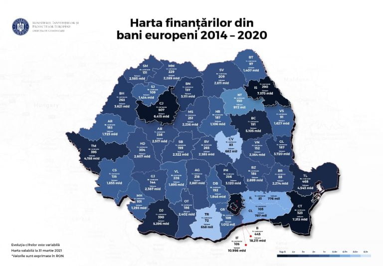 harta bani europeni