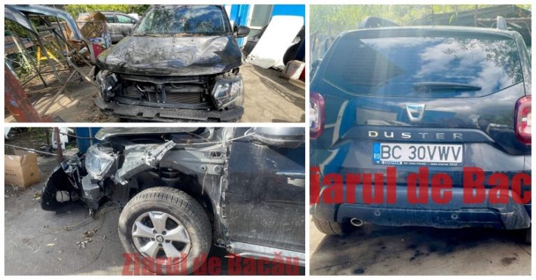 accident duster primaria bacau
