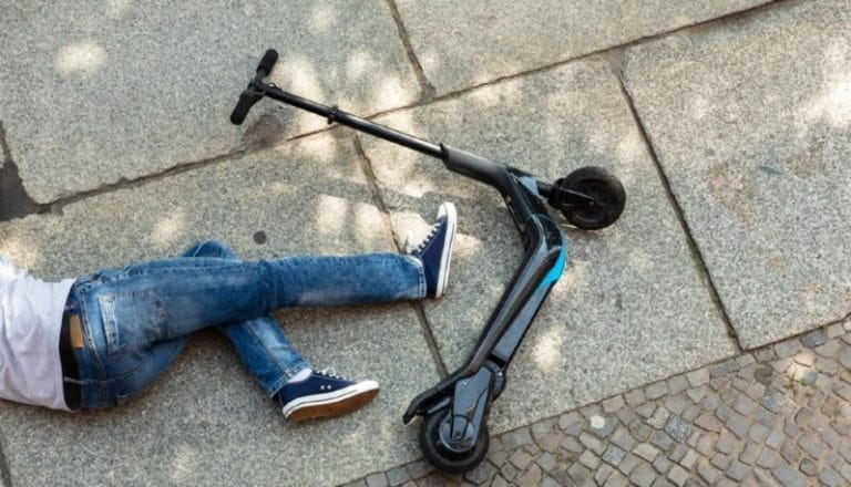 accident trotineta
