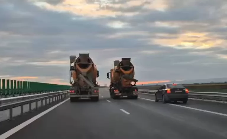 cursa betoniere autostrada a7