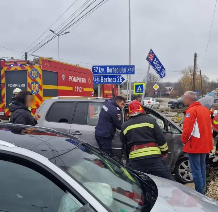 accident salvat jandarm