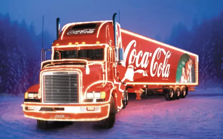 coca cola camion craciun