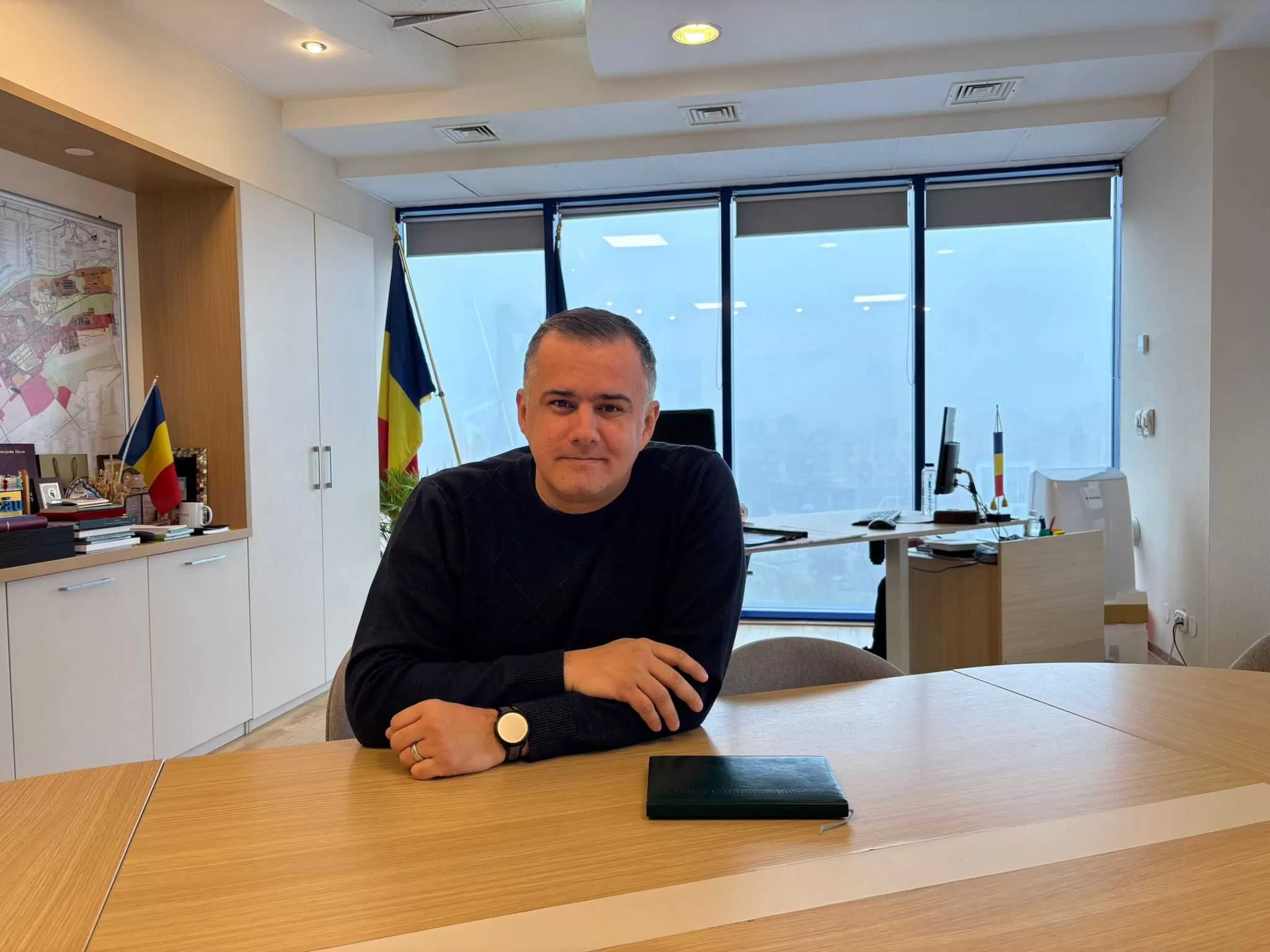 Primar Bacau Lucian Viziteu