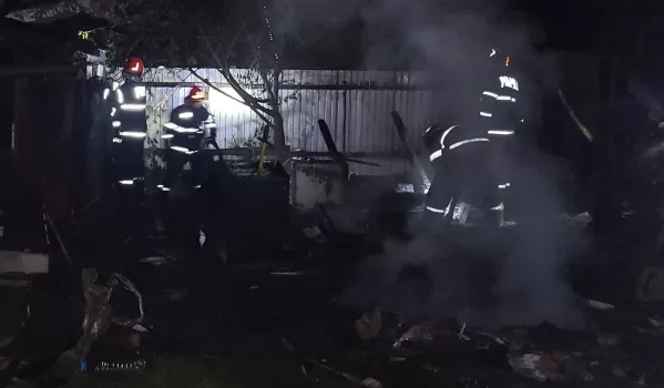 incendiu casa