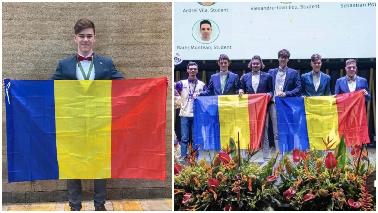 elev medalie argint olimpiada fizica