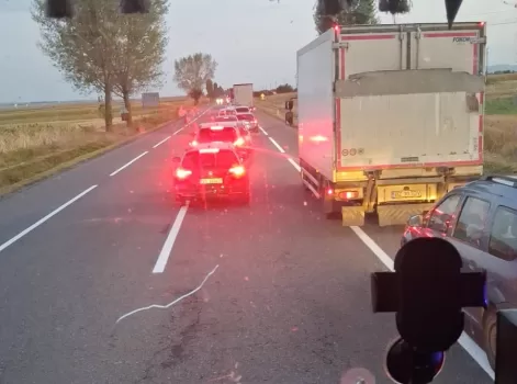 accident e85 sascut