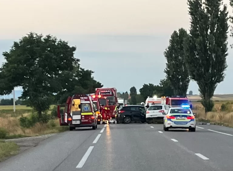 accident sascut e85 25 augut