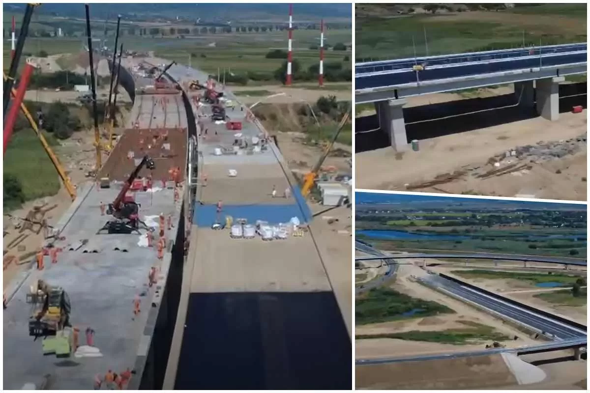 A7 ajunge la Centura Bacăului. Circulația va fi închisă temporar din 17 august pentru conectarea autostrăzii