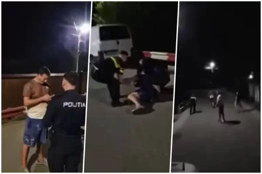 politia focuri arma faraoani