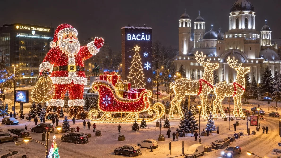 figurine craciun bacau
