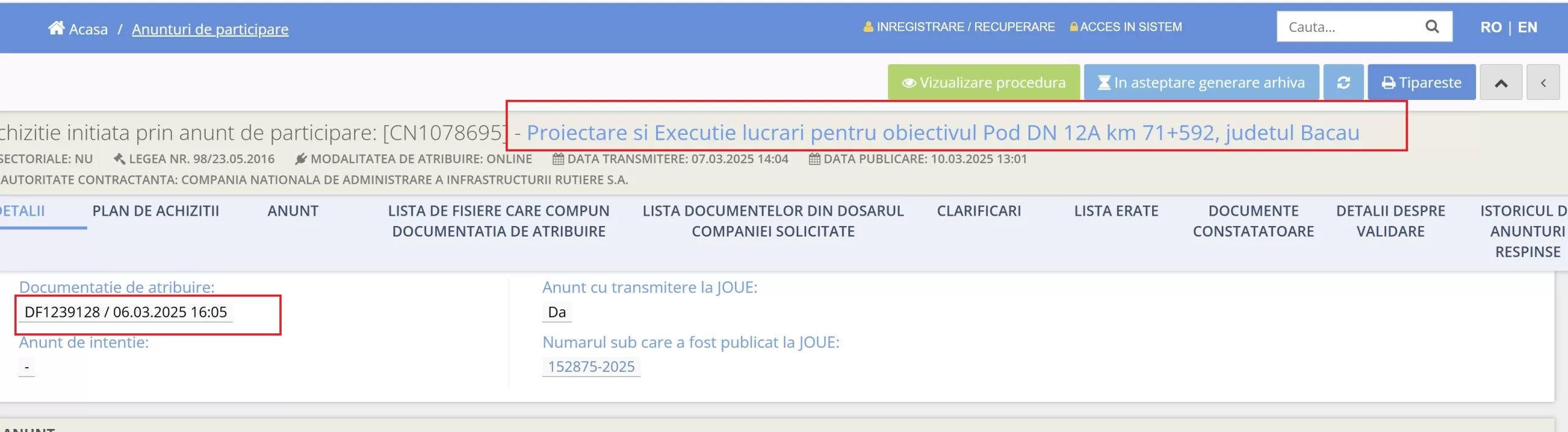 licitatie pod ciobanus