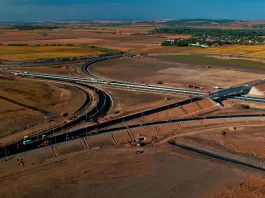 Cum arată Nodul Rutier Bacău Nord, proaspăt asfaltat de UMB. Deschiderea ar putea avea loc spre finalul săptămânii viitoare nod nord centura bacau a7