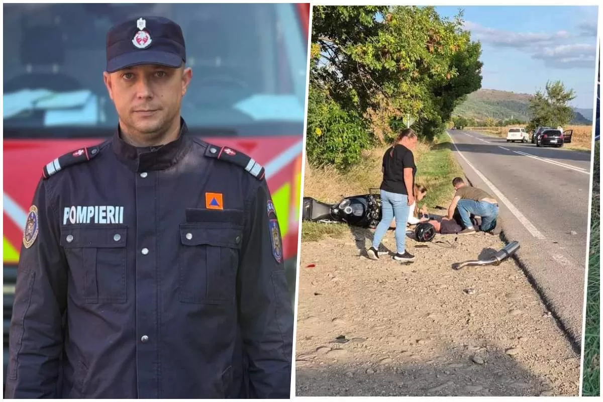 pompier accident