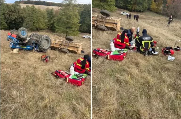 accident tractor
