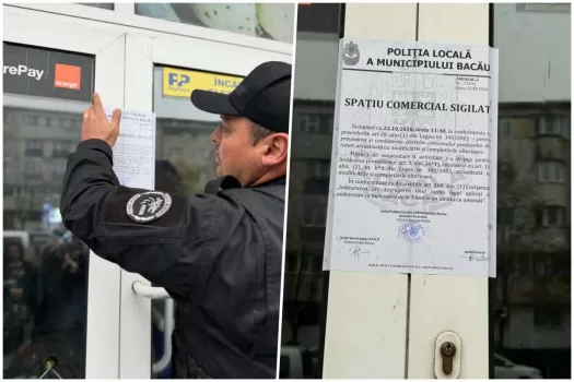 magazin inchis locala