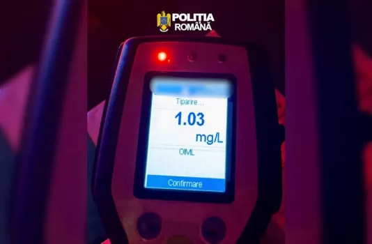 sofer alcool politie